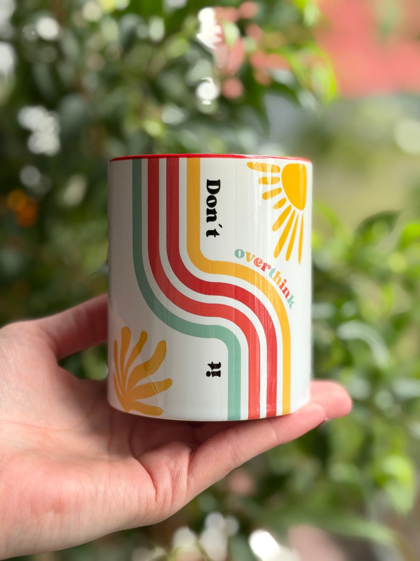 ❤️ don´t overthink it ❤️ - Tasse